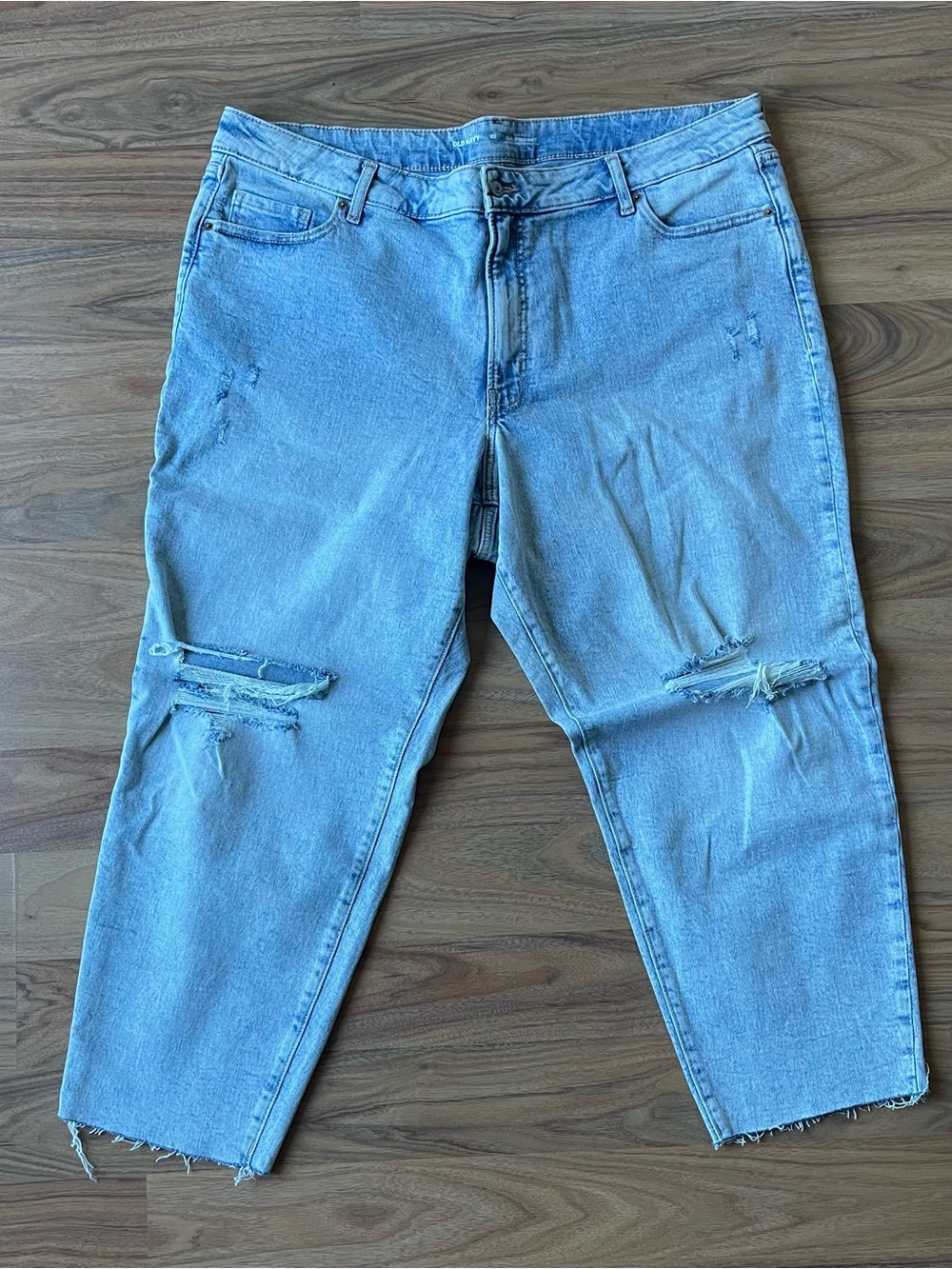 High-Waisted OG Straight Ankle Jeans. Old Navy